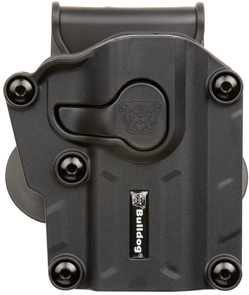 Bulldog MX-001L Polymer Holster LH Black for Semi-Auto Pistols