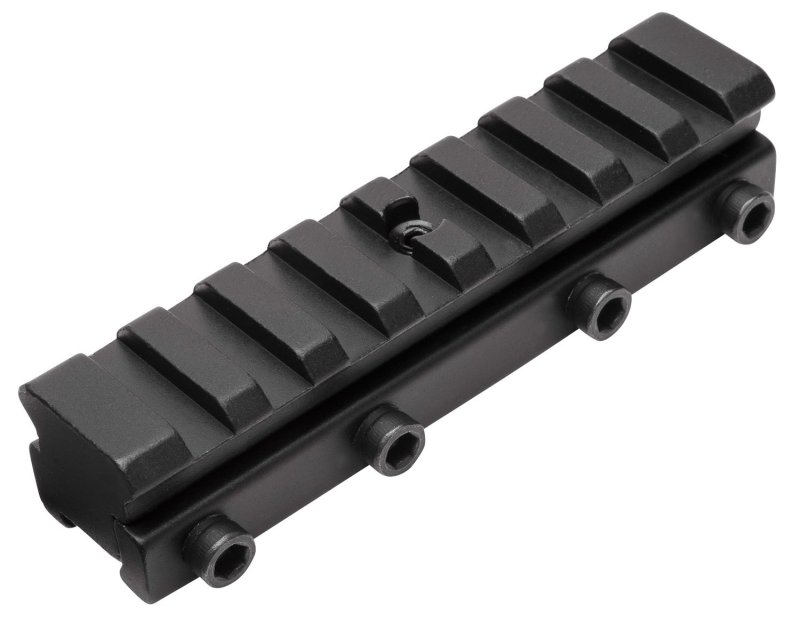TRU Ball TG-8953B 1-Piece Weaver Base 3/8in-to-Picatinny Black