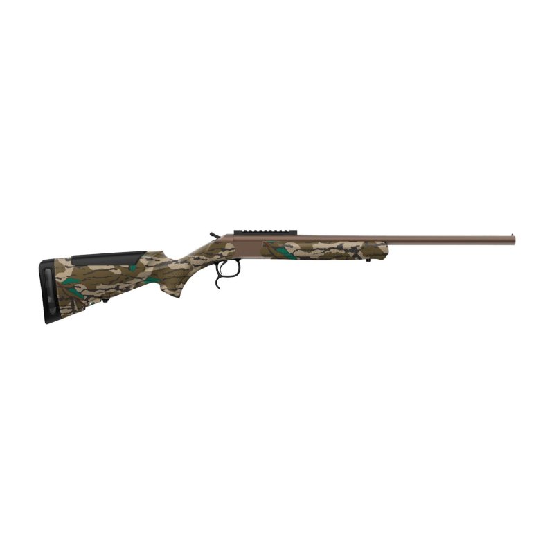 Retay Gamelander Mossy Oak Greenleaf Shotgun 410ga 3 Chamber Single Shot 22 Barrel Bronze Cerakote/Greenleaf Stock