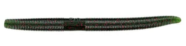 GSM Outdoors YAM-9S-10-208 4 In Senko Watermelon Black Red Flake 10-Pack