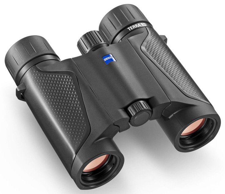 Zeiss Terra ED Pocket 8x25mm Schmidt-Pechan Binoculars Black Small NSN 9005.10.0040