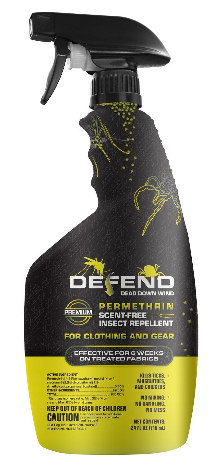 Defend 70009 Permethrin Clothing Spray 24oz Odorless