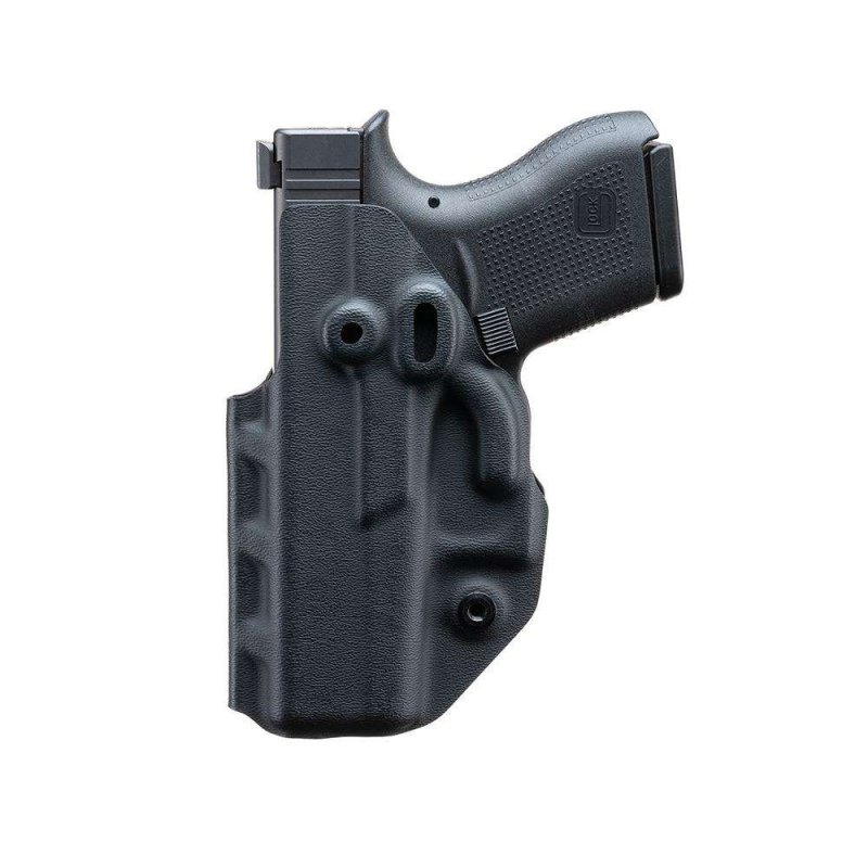 Crucial Concealment 1399 Covert IWB Holster, Ambidextrous Kydex, Black
