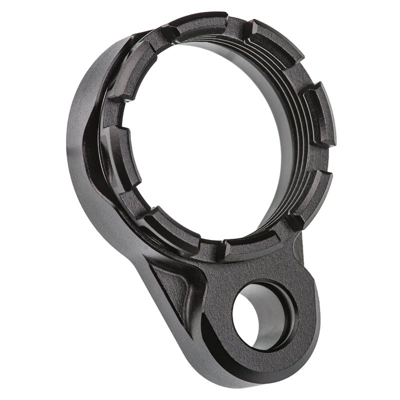Fortis K1 AR-15 End Plate & Tapered Castle Nut Black 0.55 oz