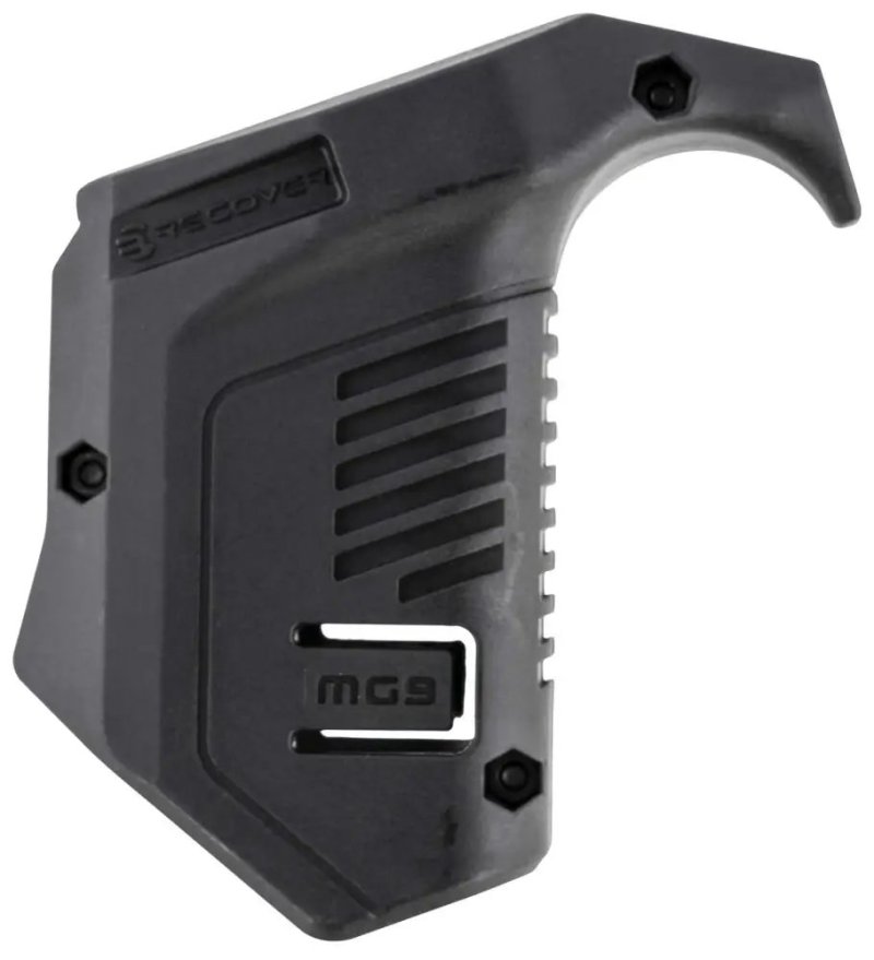 Recover Tactical MG9 Angled Mag Pouch Black Polymer Picatinny Rail Mount