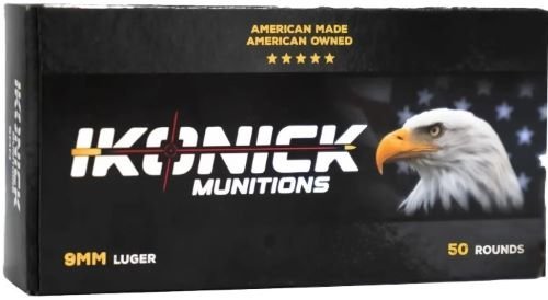 IKONICK USA 9mm 147gr FMJ Subsonic 50-Rounds