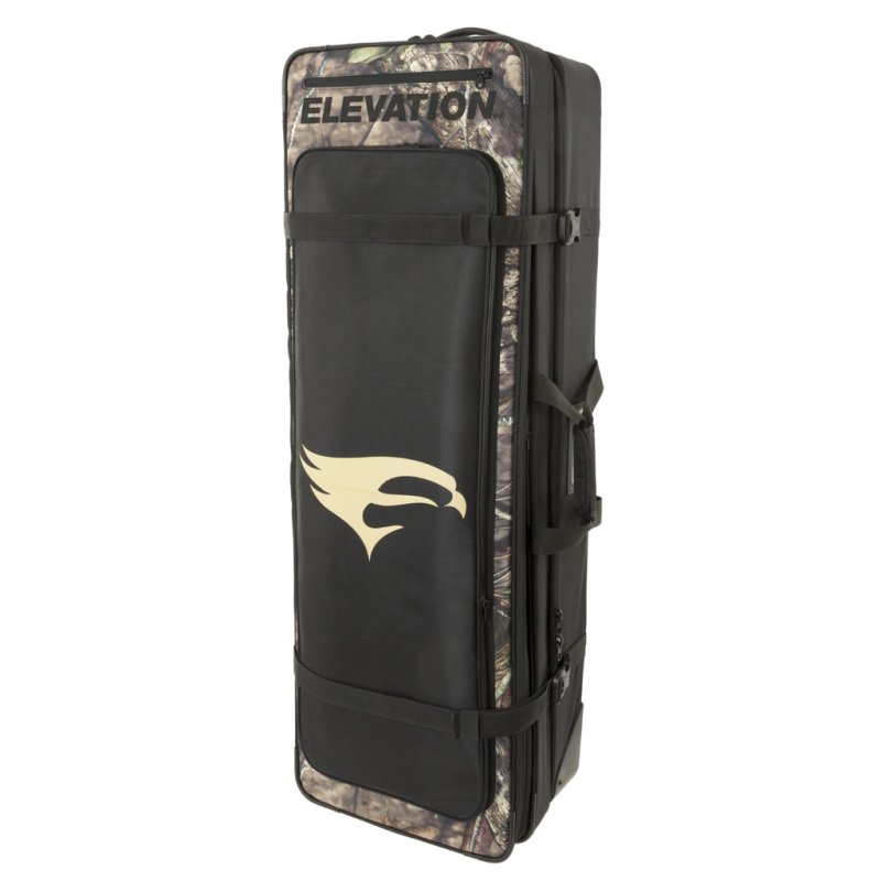 Elevation 81376 Jetstream Travel Case Black/Mossy Oak, 45" Dual Bow