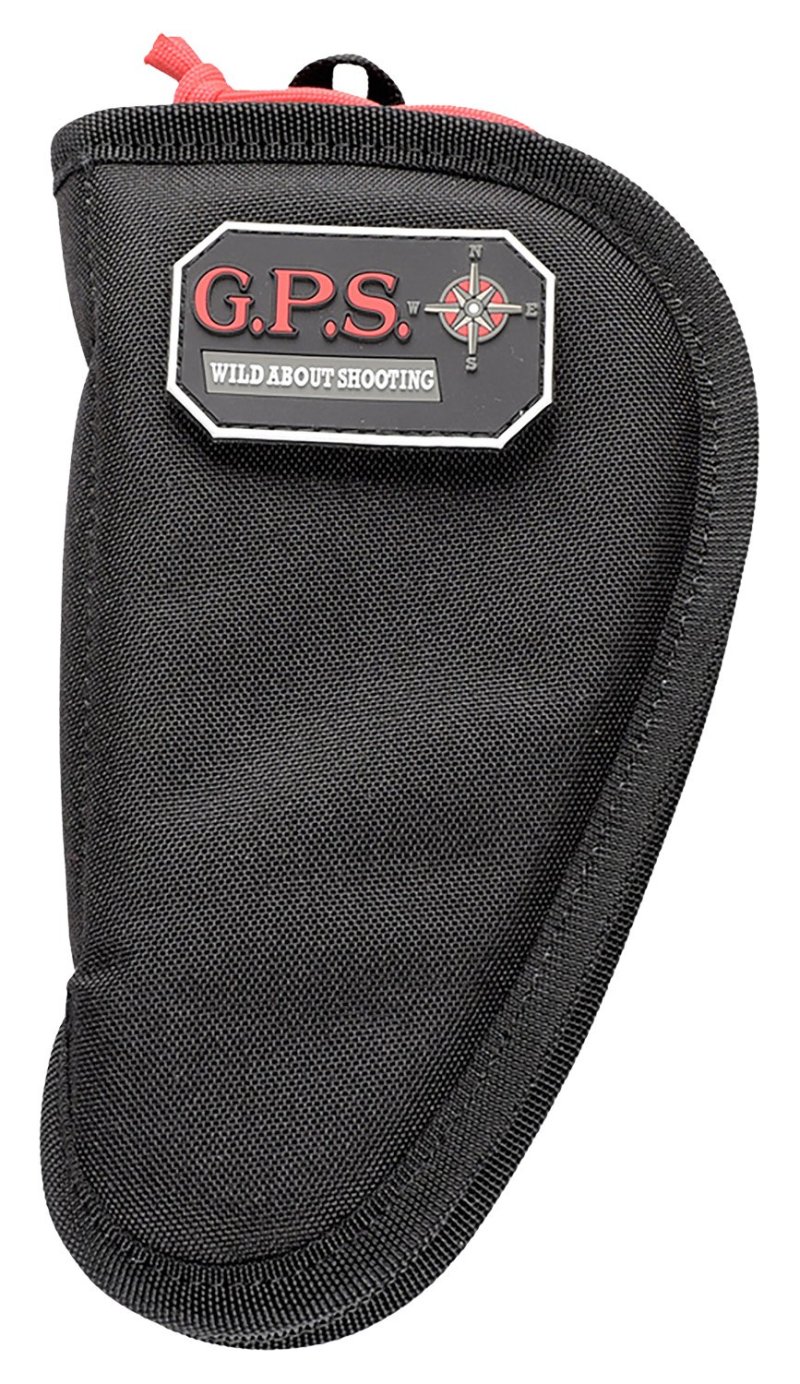 G-Outdoors GPS-1004CPCB Contoured Pistol Case Black Lockable Zipper 4"