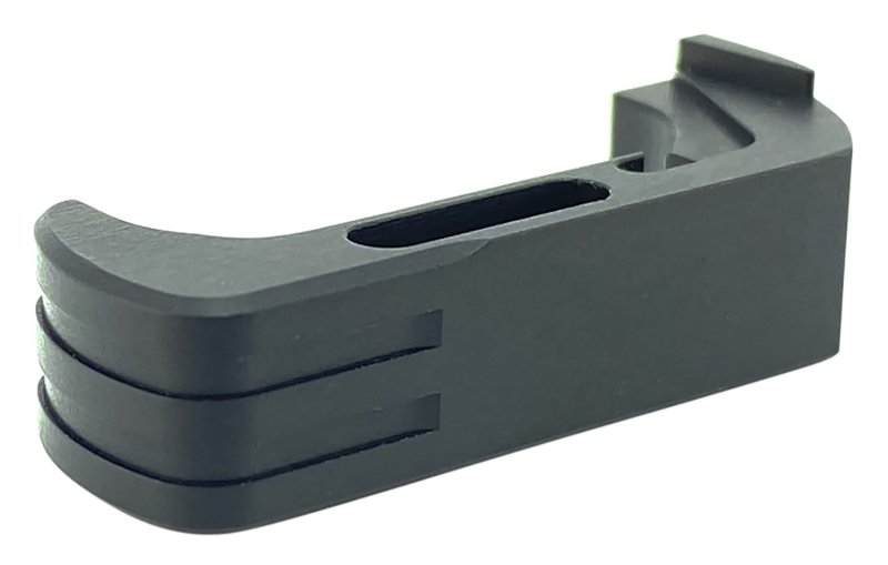Cross Armory CRG5MCBK Glock Gen4-5 Extended Mag Catch Black Aluminum