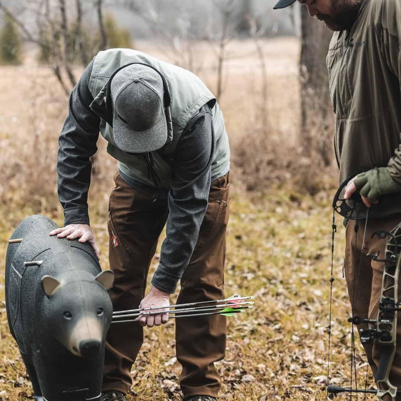 GlenDel G77000 Bear Target, Solid Body, Stops Arrows Up to 375 FPS