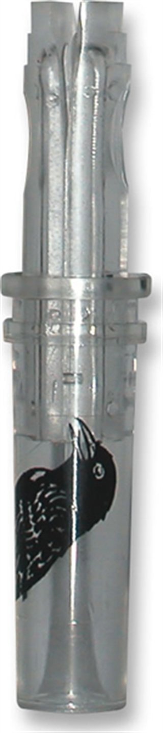 Haydel's TC87 Triple Tone Crow Call, Clear Acrylic, Crow/Hawk Sounds