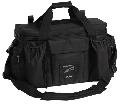 Bulldog BD920 Deluxe XL Police Shooter Range Bag Black Nylon 22"x12"x9"