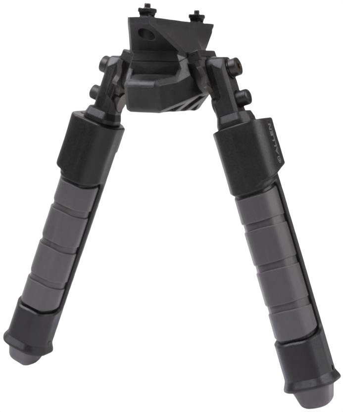 Allen Helix Polymer Bipod Low M-LOK Black/Gray Adjustable
