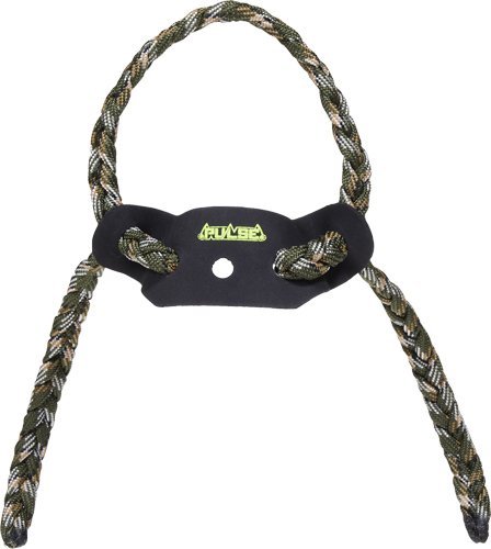 Allen Braided Bow Sling Camo Full Grain Leather Yoke