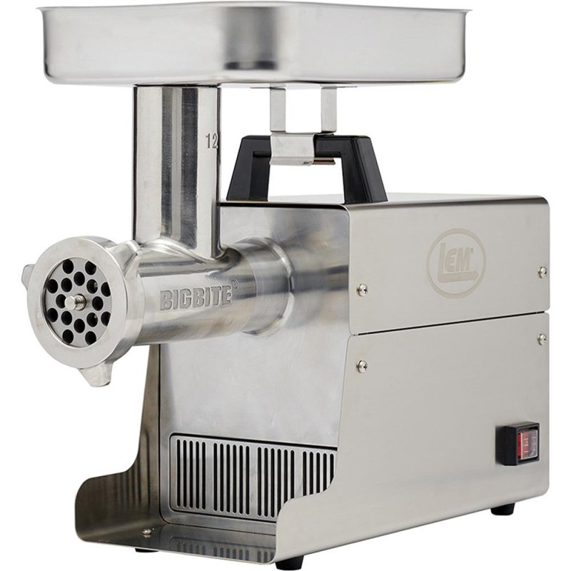 LEM Products 17801 Big Bite #12 Electric Grinder, 0.75 HP, Stainless Steel