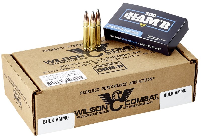 Wilson Combat A300HMR150BTSP HAM'R Boat Tail 300 150 gr Speer Soft...
