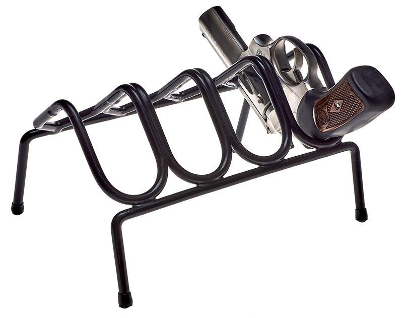 SnapSafe Safe Handgun Rack Holds 4 Pistols Black Finish (75820)