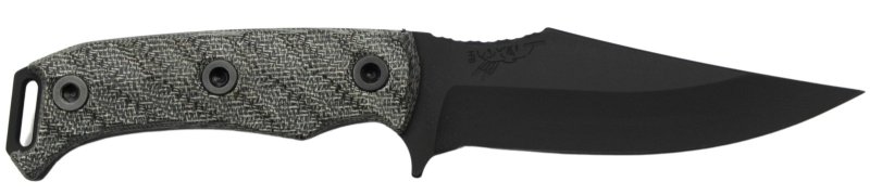 HALF FACE BLADES TOSAHWI 4in S45VN Black Micarta Grip