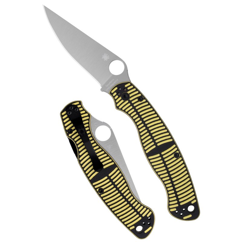 Spyderco Military 2 Salt 4 In Clip Point Blade 9.51 In Overall