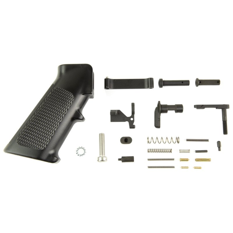 Geissele 05-987 AR-15 Mil-Spec Lower Parts Kit with Grip, No Trigger