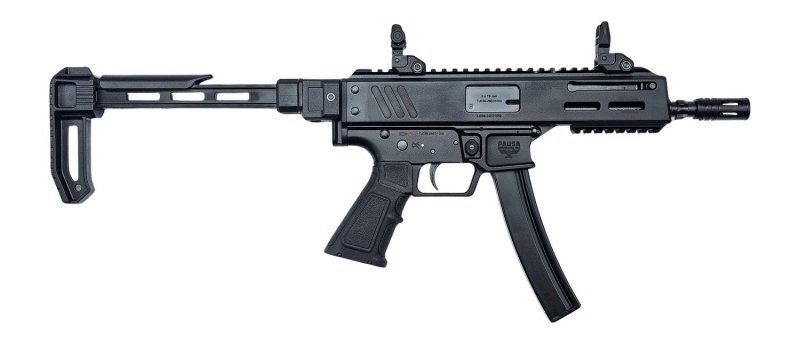 Panzer Arms PAHAN9PCCB HAN-9 9mm Luger 30+1 6.50" Black Melonite Threaded, Barrel Black Anodized Aluminum Receiver w/Picatinny Rail, Rear Picatinny Rail, M-LOK Handguard, Ambidextrous