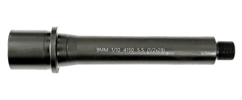 L&S LS9MM55-28 5.5 AR9 NITRIDE BRL 1/2X28