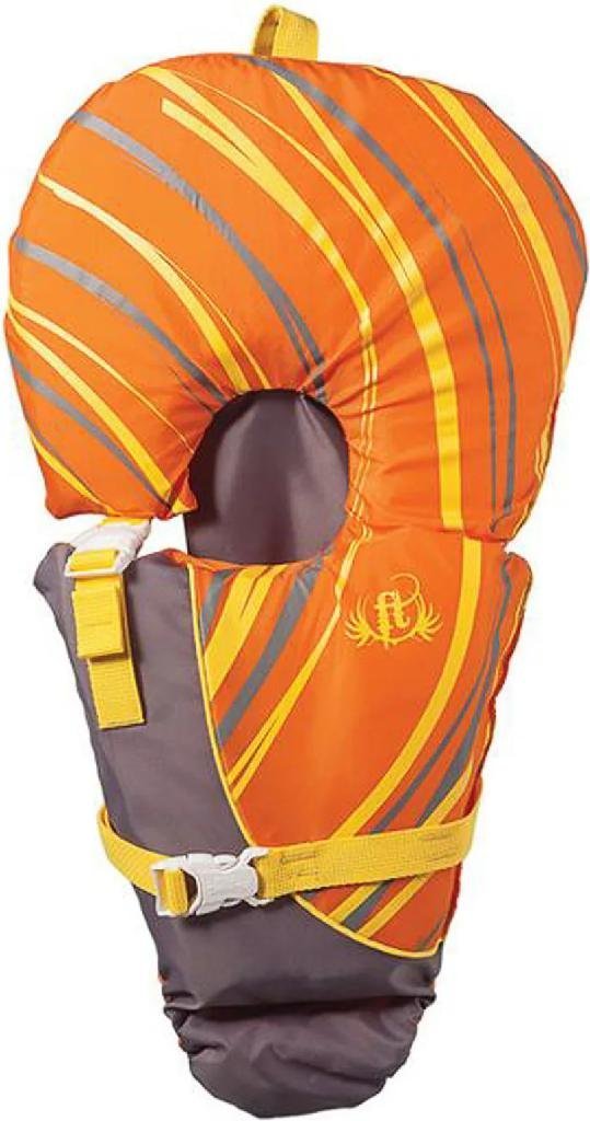 Kent Cartridge 1040 Infant Head-Up Vest Orange/Grey Up to 30 lb