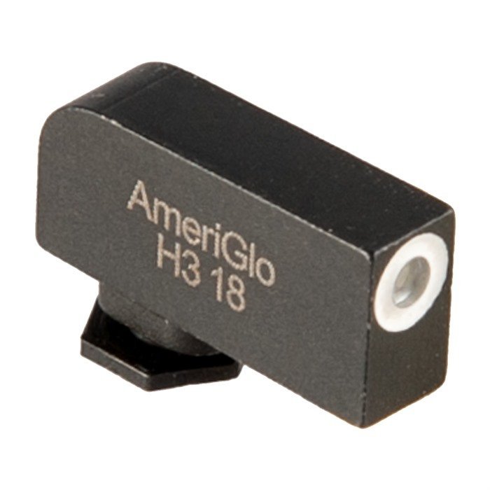 0.240"X0.125" GREEN W-WHITE OUTLINE SIGHT FOR GLOCK