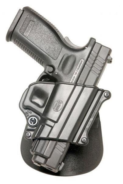 Fobus SP11B Passive Retention Standard OWB Black Plastic Paddle Fits...