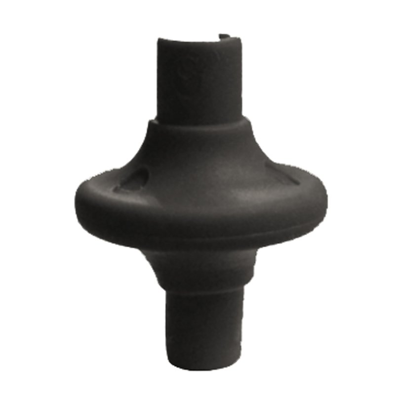 Draves Komfort Kiss Kisser Button Black 25 pk. Soft ergonomic design for fast anchor point. Includes 2 clamps.