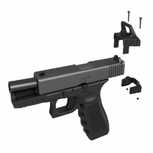 Recover Tactical UCH43-01 UCH43 Glock Upper Charging Handle for G43, G43X & G48