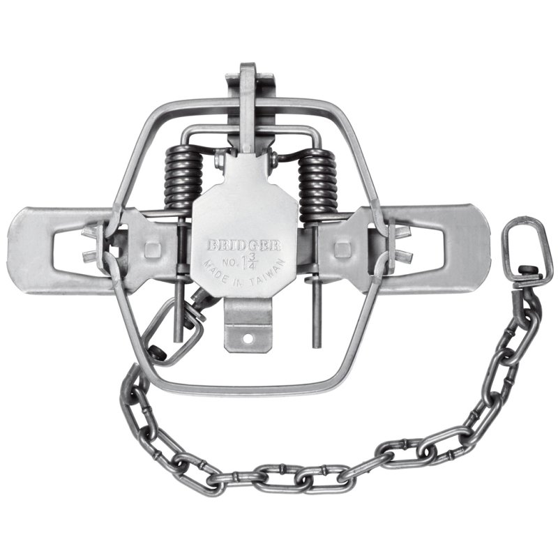 Bridger B-134-01 Coil Trap #1.75 Offset Jaw, 4 3/4" Spread, 1.5 lbs