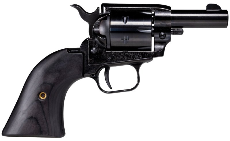 Heritage Mfg BK22B2-BBK Barkeep 22 LR 6 Shot 2.68" Black Oxide Steel...