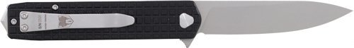 CobraTec Knives Medium Cayden 3.25 In D2 Blade Black G10 Handle