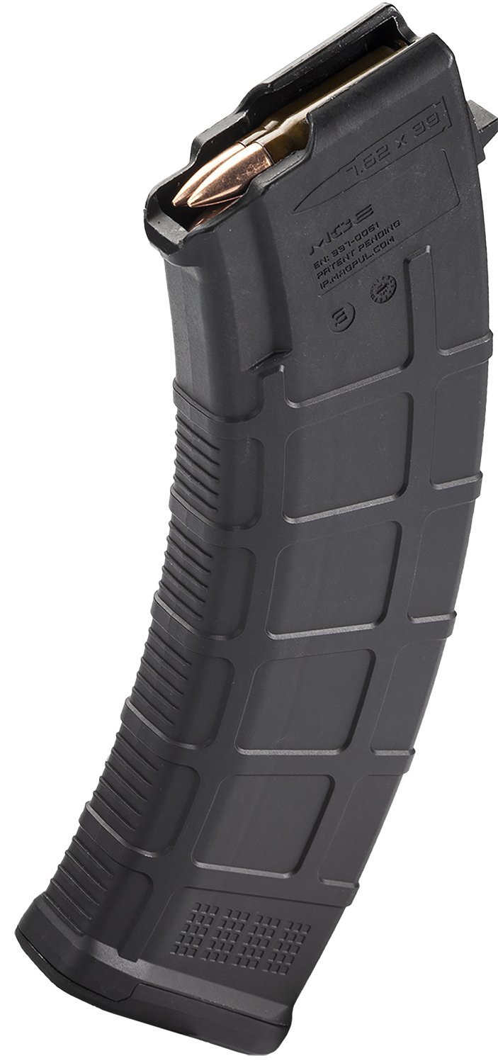 Magpul PMAG 30 AK/AKM MOE 7.62x39mm Polymer Magazine Black 7.62 x 39 mm Rus