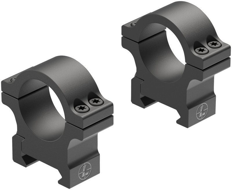 Leupold Open Range 1 Inch Med Rings Matte Black