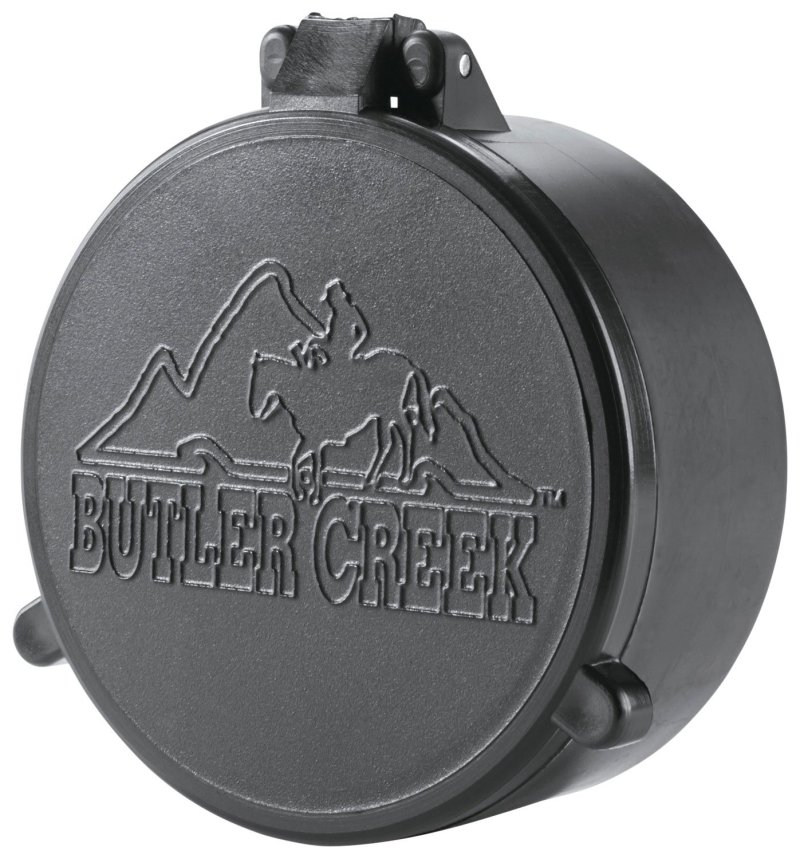 Butler Creek 30450 Flip Open Scope Cover, OBJ Lens Size 45, Watertight Seal, Black Polymer