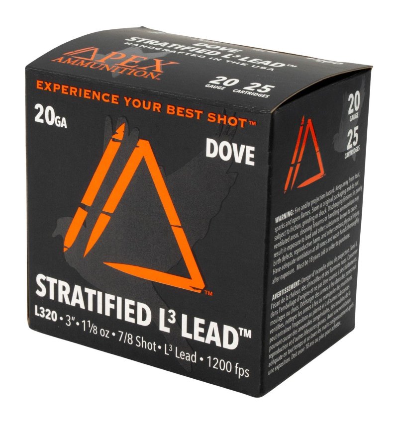 APEX AMMO ED203-78 20G 3 1-1/8 7/8 25/10