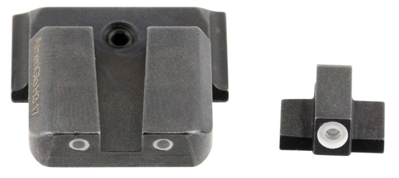 AmeriGlo SW801 Classic 3-Dot Green Tritium Night Sight Set - Steel, Smith & Wesson M&P Pistol