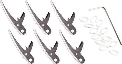 Swhacker SWH00270 Levi Morgan Curved 125gr Replacement Blades 6-Pack