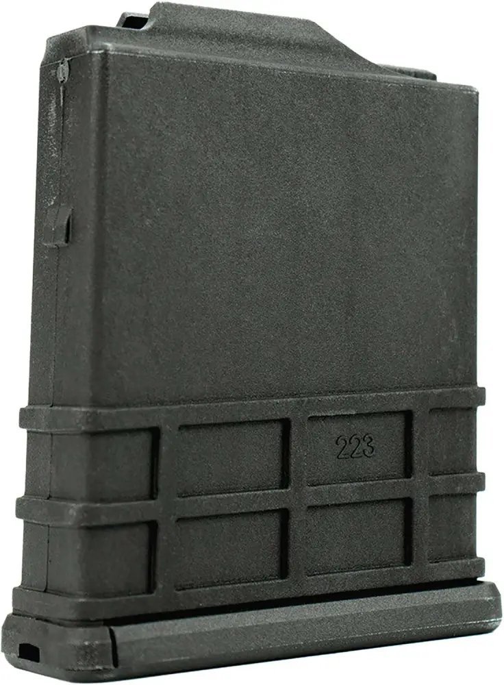 MDT 106539BLK AICS Magazine 10rd 223 Rem Black Polymer