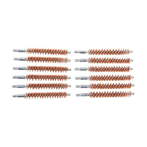 Brownells Standard Line Bronze Rifle Brush 338 Caliber 12 Pack
