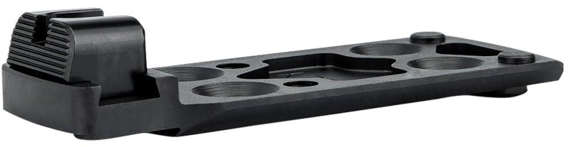 Kimber 4200423 KDS9C Dovetail Rear Sight Optic Plates Kit Black Steel