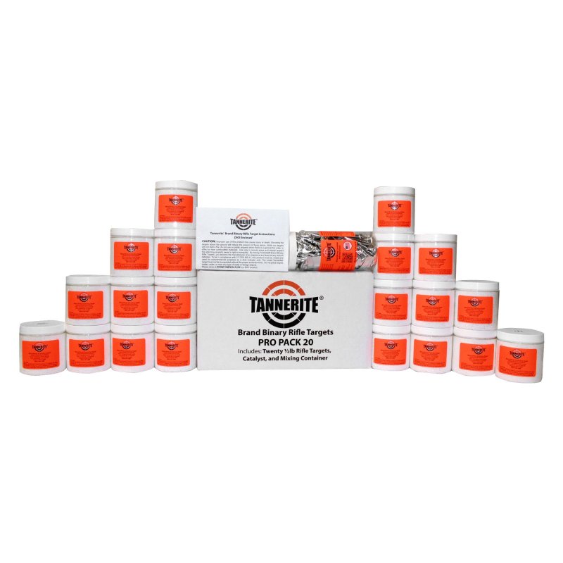 Tannerite Original Target Kit Pro Pack 20 0.50 LB Targets PP20