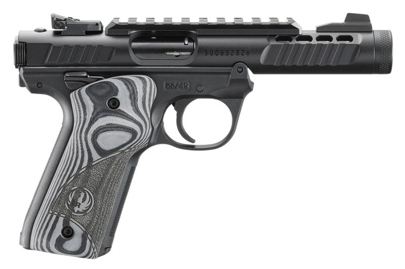 Ruger 43959 Mark IV 22/45 Lite 22 LR 4.4" Black Anodized Semi-Auto Pistol