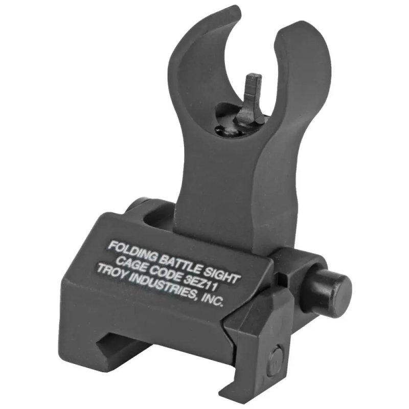 Troy SSIGFBSFHBT00 Front Folding BattleSight HK Black Anodized Aluminum