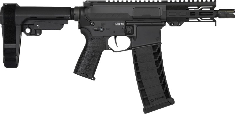 CMMG Banshee MK4 9mm Semi Auto Pistol 5" Barrel 30+1 Capacity Black Polymer