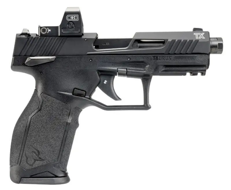 Taurus TX 22 22LR 4.6IN BLACK 22RD TORO RED DOT 1-2TX22P141-RD