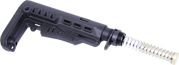 GUNTEC Multi Cal Collapsible Stock Set Black