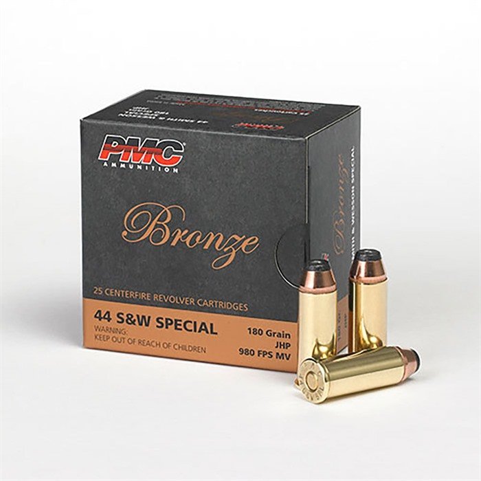PMC 44SB .44 S&W SPL 180GR JHP Ammo 25RD Box
